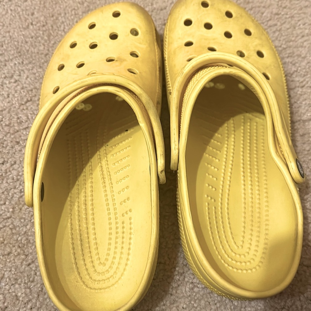 Yellow Crocs (Used)